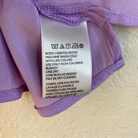 Hollister 2 Camisole Bundle White & Lavender Loose Baby Doll Tank Tops SZ SP - Picture 8 of 16